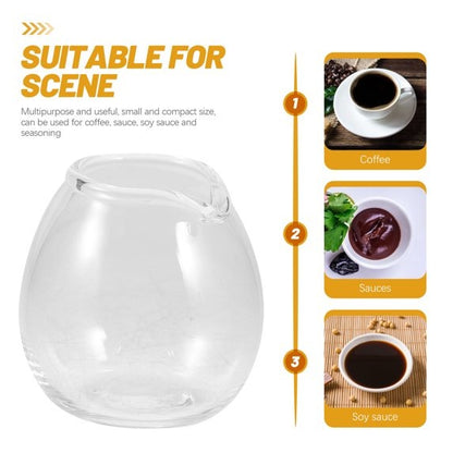 Handmade Glass Tea Serving Pitcher